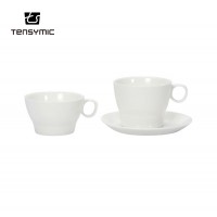 Natural white new bone china tea cups and saucers coffee and tea sets